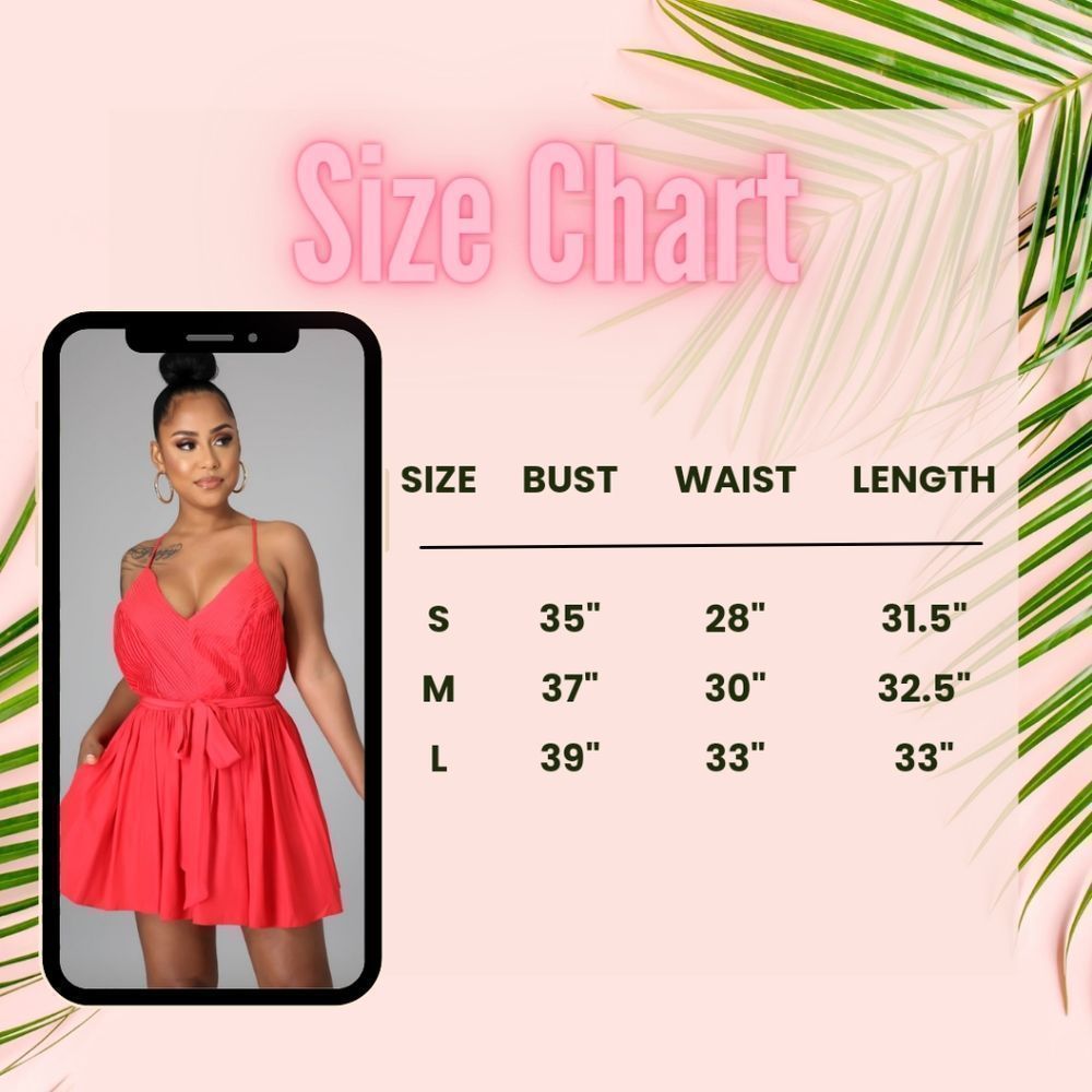 Scarlet Pleated Satin Romper - Picture 11 of 11